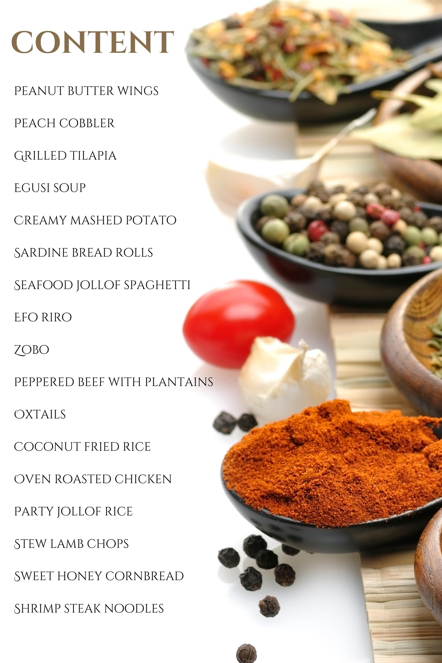 CookWithUche Recipe eCookbook