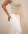 Velara Sculpt Legging - Albumin White